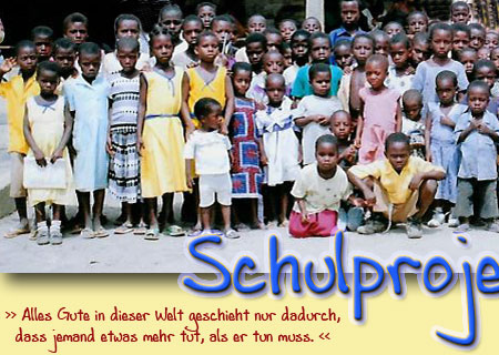 Schulprojekt Ghana, Afrika